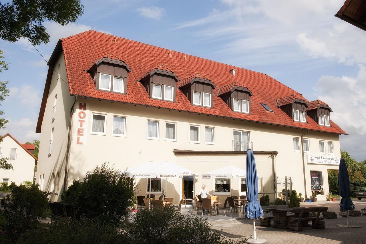 Hotel & Restaurant Zum Hirsch Romhild ภายนอก รูปภาพ